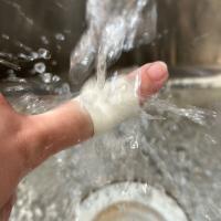 Faixa de fixação flexível de algodão branco de um só lado, à prova de umidade e fácil de usar