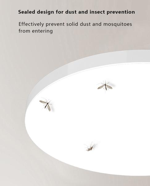 12W LED Ceiling Lights Ultra Thin Waterproof Dustproof Insectproof No Flicker