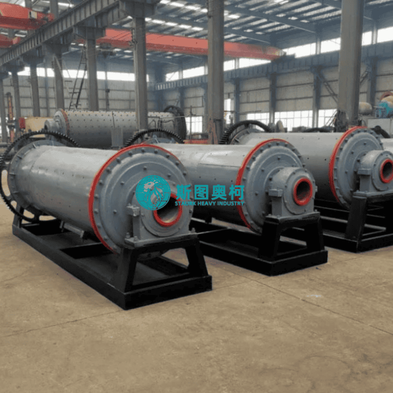 High-quality Steel Ball Mill for Wet and Dry Grinding with China Famous Brand Motor