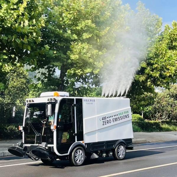 Vehículo de energía eléctrica pura con cero emisiones Barredora de succión pura