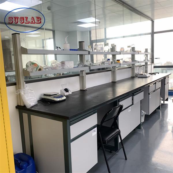 Modern Chemistry Lab Furniture Laboratory Bench with Safety Function OEM/ODM Acceptable
