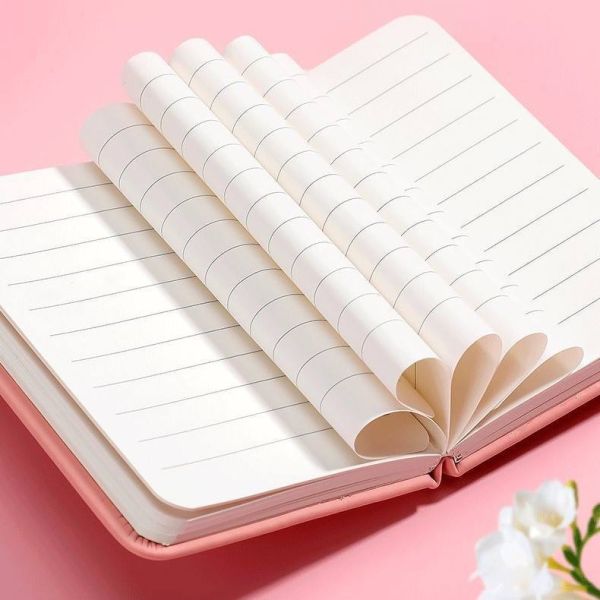 Custom A7 PU Hardcover Binding Notebooks For School And Office