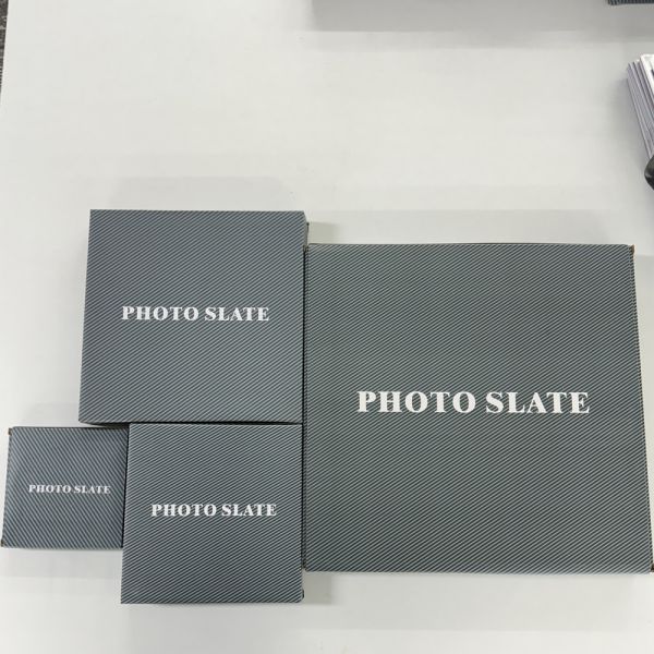 In Stock, Square 15x15cm Sublimation Rock Slate Custom Printing and Personalized Gifts, Glossy&Matte Finish Available