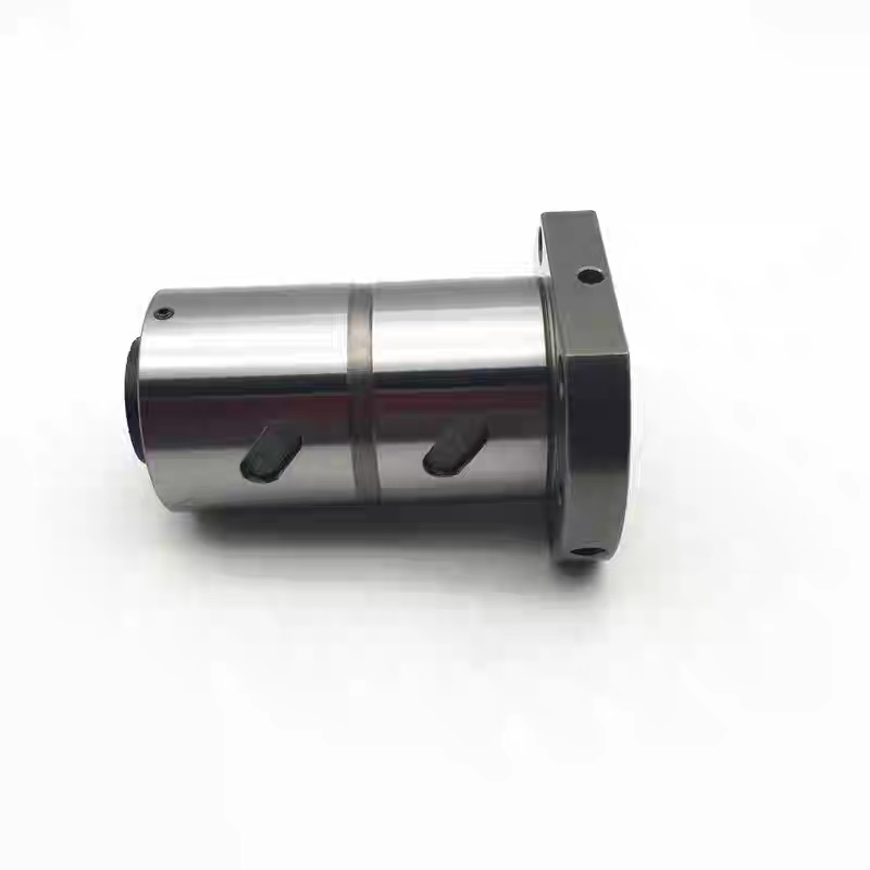 High Speed DFU Ball Screw Corrosion Resistance Double Flange Ball Screw