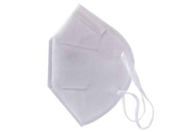 Máscara descartável branca da poluição máscara protetora/N95 da cor Kn95 Fpp2 anti