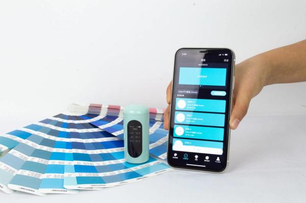 CR-30 カラーメーター ポータブル カラースペクトロフォトメーター 45/0 ジオメトリ 1s 測定 Android / iOS 互換性