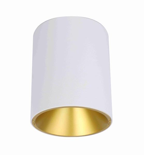 hotel home bedroom dimmable Anti glare surface mounted Round black Cylinder COB LED spot lights Downlight