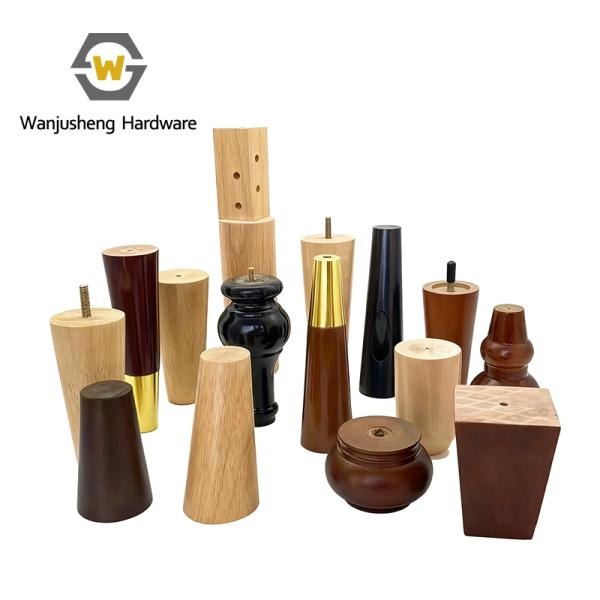 European-style Solid Wood Furniture Foot Cabinet Foot Support Leg Coffee Table Foot Furniture Accessories