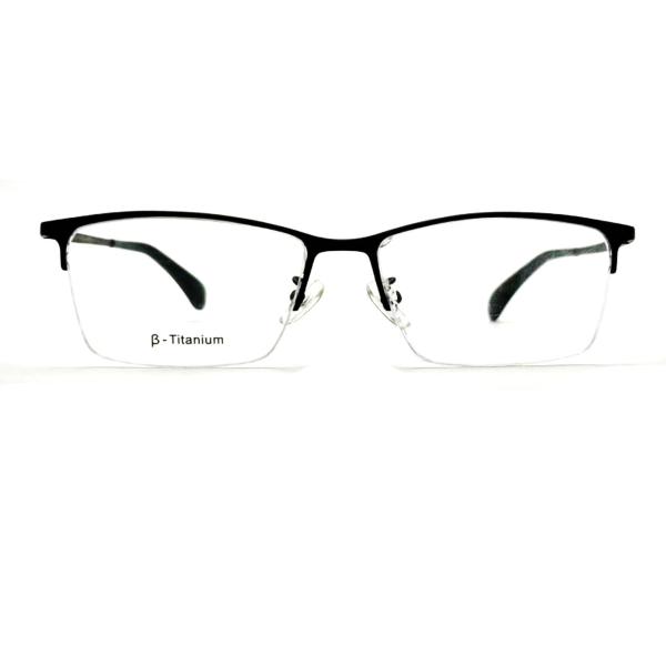 TF3252 Titanium Optical Frame Semi-rimless Square Eye Style