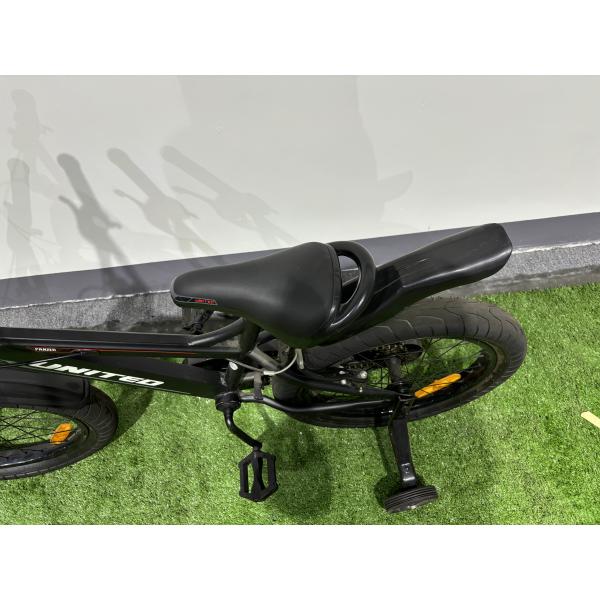 Дети Большой толстый 4-колесный желтый спортивный детский велосипед с тренировочным колесом