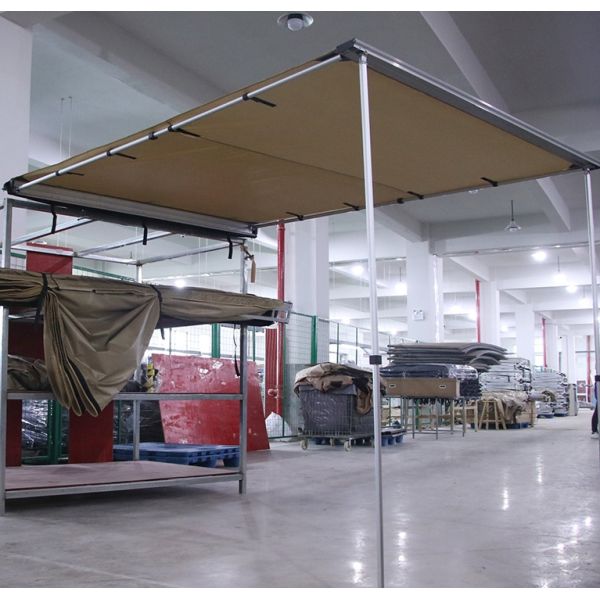 Factory 4X4 Suv Retractable Outdoor Car Awning Tent SUV Outdoor Camping Travel Rooftop Pull Out Tent Car Side Awning