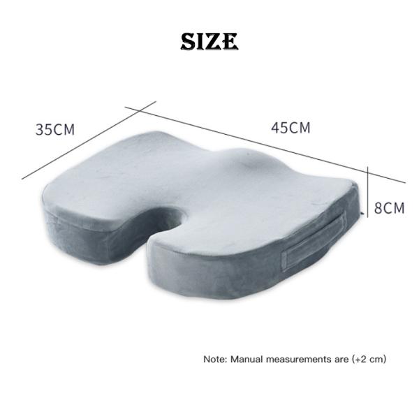 82% Cotton 13% Polyester 5% Spandex Bravo Car Seat Cushion Portable and Comfortable
