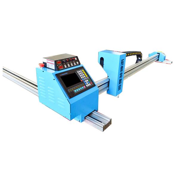 CNC Plasma Oxy- Fuel Flame Metal Steels Cutting Machine Huayuan LGK 63A Cutting Power 120 160 200A Dual Rails