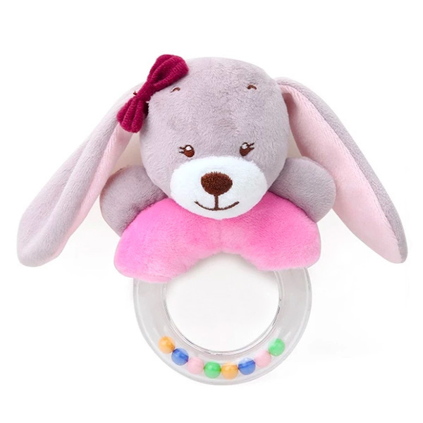 CE Baby Bear Rattle , 21cmx8.5cm Stuffed Animal Rattle