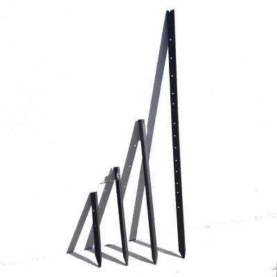 Black Painted Steel Star Pickets Hot Dipped Galvanized Y Fence Post