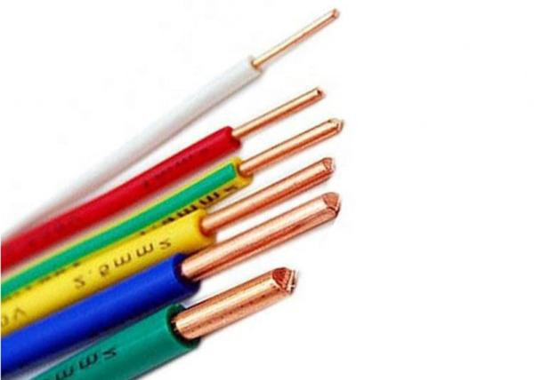 H07V-U Solid Bare Copper Conductor PVC insulated Electrical Wires And Cables House Wiring Cable