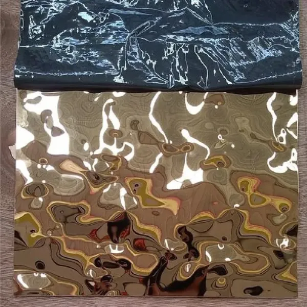 304 Grade Decorative Stainless Steel Sheet with 0.3 - 1.5mm Thickness and Polished Surface for Wall Cladding