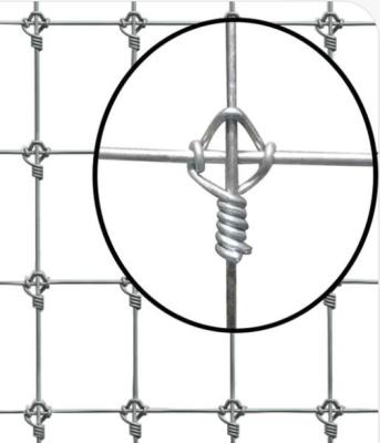 Hot Dip Galvanized Fixed Knot Farm Wire Fence 0.8m 1.0m 1.2m