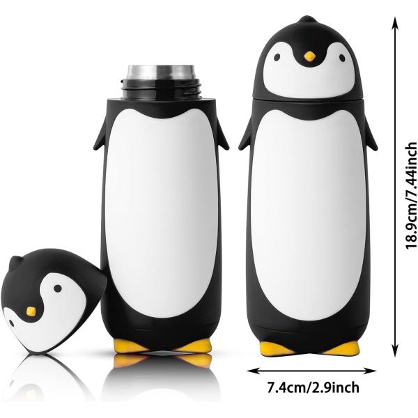 Пингвин Нержавеющая сталь Вакуумные изолированные чашки Путешественный кружок Чай Бутылка воды Кофейная бутылка