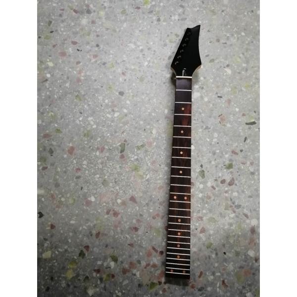 Custom Grand Paddle Guitar Headstock Unfinished Roasted Maple ST Guitar Neck Electric Acoustic Guitar Accept Kinds OEM
