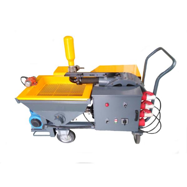 Wall Mortar Putty Spray Plaster Machine , Cement Spray Machine Small Size