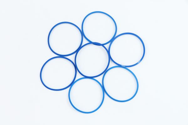O Shape Sealing Ring High Temperature Resistant Customized Color / Hardness