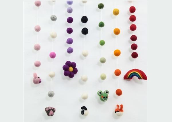 70 Colors Hanging Felt Handicraft For Nursery Crib Mobile Baby Bedroom