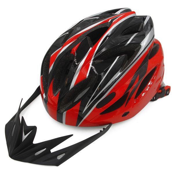 Red Safety Road Bike Helmet MTB Helmet Outside Mountain Bike Helmets