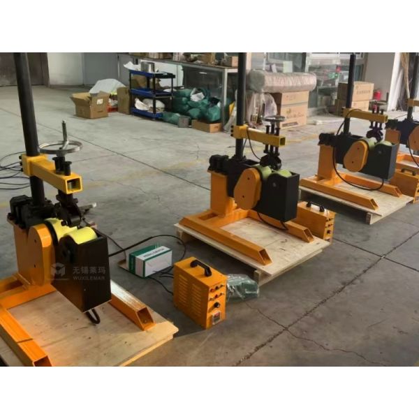 300kg Rotary Welding Positioner 4000rpm Pipe Roller ±90 Degree Tilt Angle