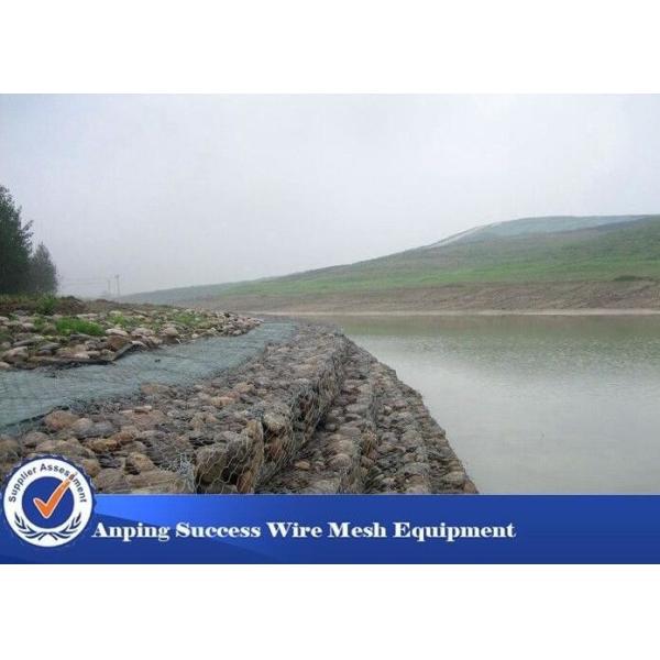 Ambiente que protege el muro de contención de Gabion/la tela metálica hexagonal