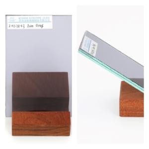Vidro acústico laminado à prova de som 6,76 mm 8,76 mm 10,76 mm para redução de