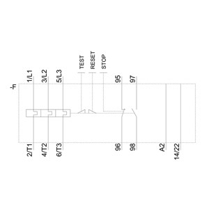 3RU6116-0JB0 Overload Relay 11...16 A for S00 Size Class 10 Motor Protection Low Powe