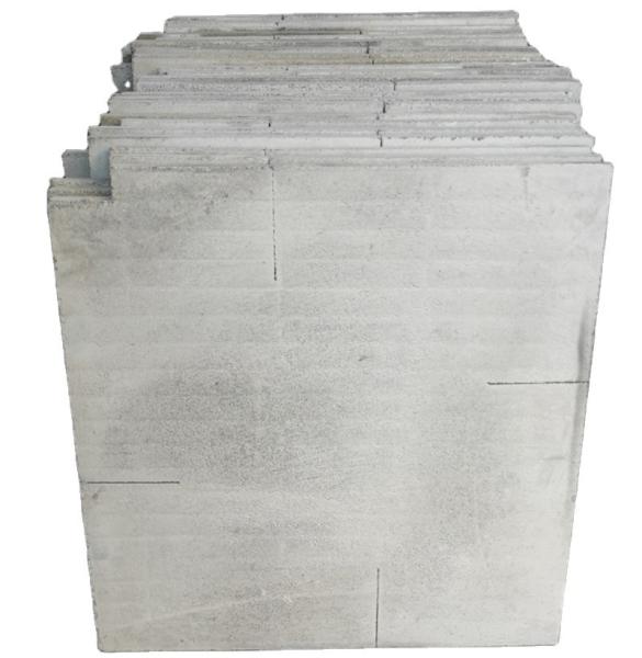Alta refractariedade Refractário Carbide de Silício placa de empuxo para fornos 85% Min conteúdo de SiC
