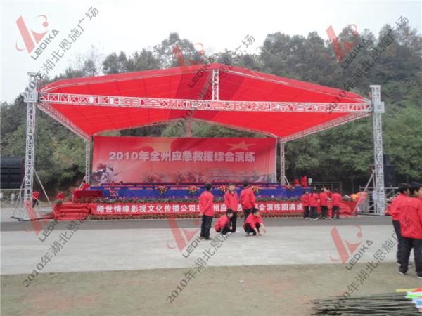Heavy Laser Lighting Aluminum Stage Roof Truss Outdoor Exhibition Show 200mm - 1000mm