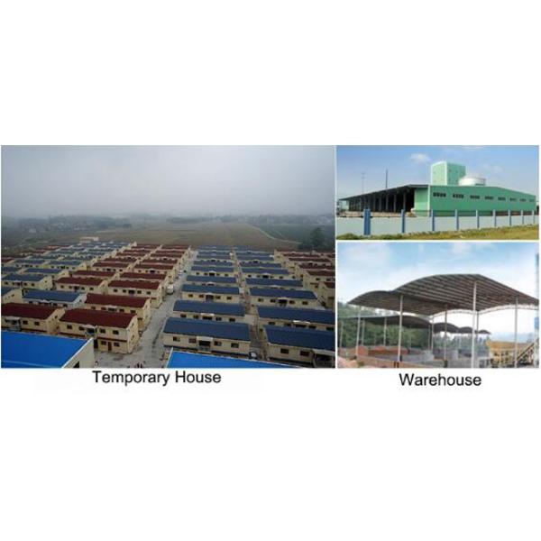 AZ150 GI Steel Light Steel Prefab House Sound Insulation