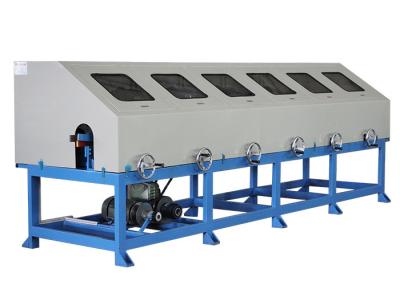 Máquina de polimento industrial inteligente de 10 cabeças para tubo de aço inoxidável