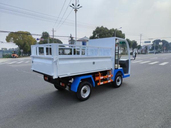 25km/H Electric Sanitation Garbage Pickup Truck Garbage Transport Truck