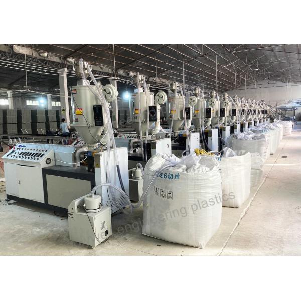 PA66 Plastic Extrusion Machinery Polyamide Thermal Break Strip Production Line