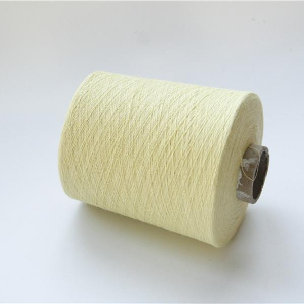 Желтый цвет пряжи нити 40TEX Para Aramid сырцовый для соткать ткани
