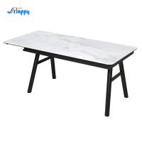 1700 mm RTA Mesa de jantar extensível Resistente ao fogo para uso doméstico Dt-1027a