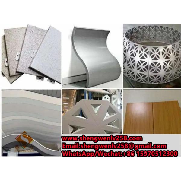 Aluminum Perforated Panel 3D Wall Sheet Decorative Aluminum Panel