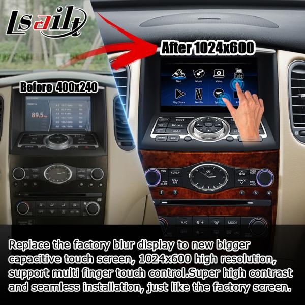 Infiniti QX50 EX EX35 EX25 EX37 Nissan Skyline кроссовер Android HD экран carplay android auto upgradew
