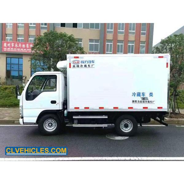 98hp 3500mm ISUZU Reefer Truck Cold Storage Small Refrigerated Truck