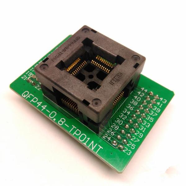 OTQ44-0.8-14,QFP44 Programmer ,IC test socket, flash