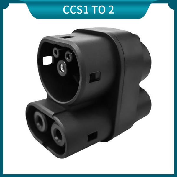 EVONIC EV Charging Adapter CCS1 to CCS2 250KW 250A 300V-1000V Quick Charging Adapter Car Accessories For Electric Vehicle