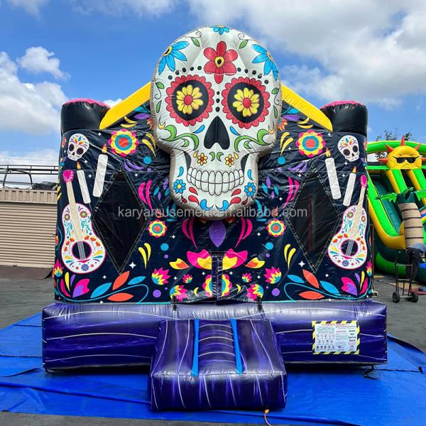 14 Years up Christmas 13x13ft Kids Inflatable Bounce House White Inflatable Bubble House
