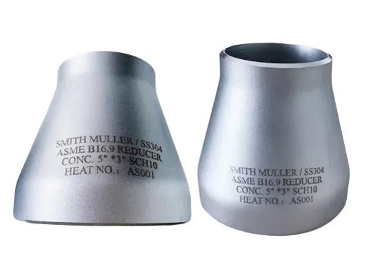 SCH10 MSS SP43 20 Inch Pipe Fittings Reducer , Seamless Concentric Reducer