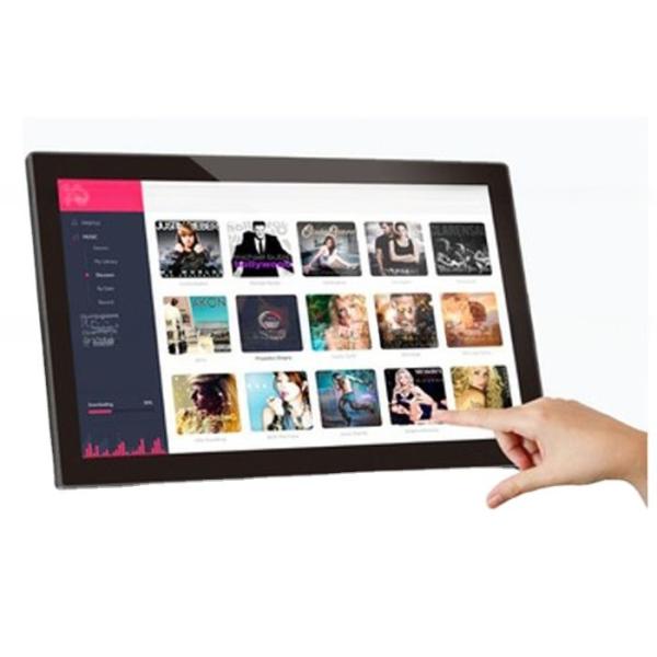 HD 19 18.5 inch WIFI network multi touch interactive AD signage TV with Android Linux Ubuntu OS OEM/ODM