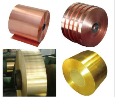 JIS C1100 C1050 Transformer Copper Foil For Dry Or Oil Type Transformers Winding
