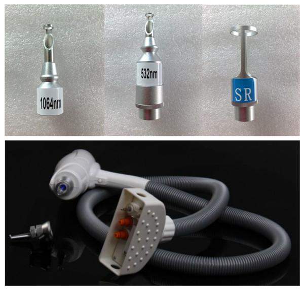 1064nm / 532nm Q Switched ND Yag Laser , Effective Tattoo Pigment Removal Machine
